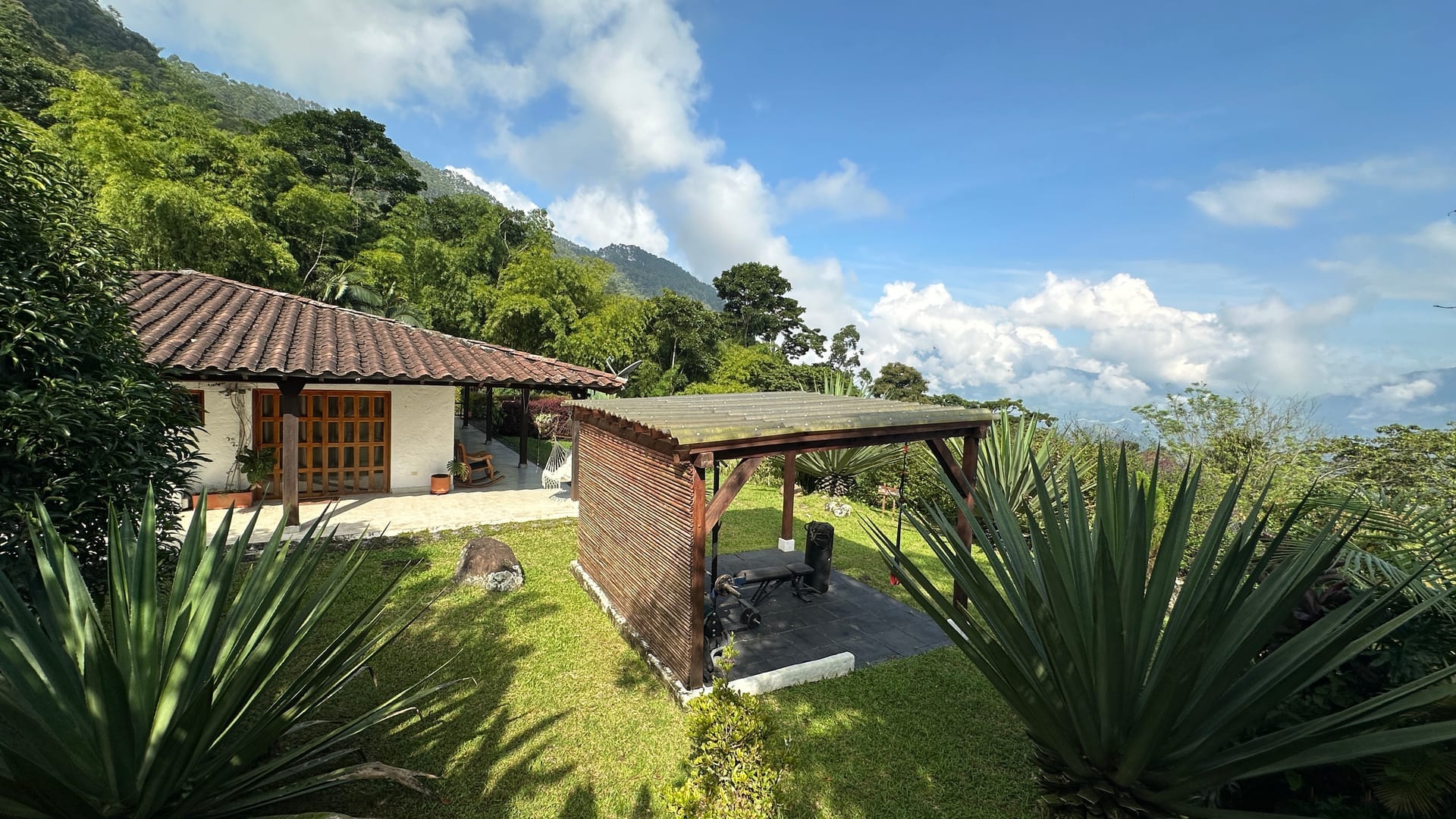 Gardens and covered outdoor space